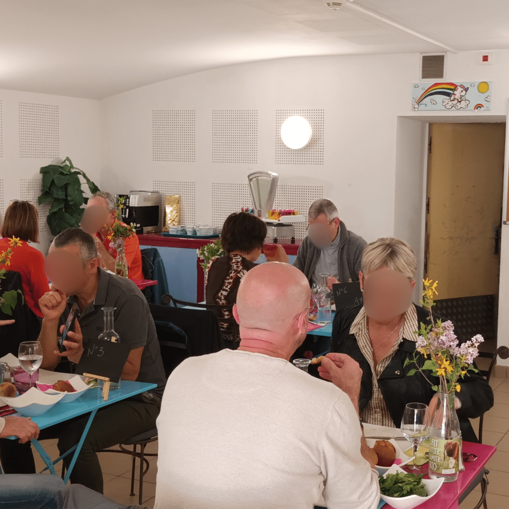 Présentation espace repas du Bistrot BENOIT